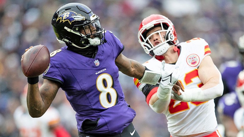 Los Kansas City Chiefs toman protagonismo contra los Baltimore Ravens en el primer partido